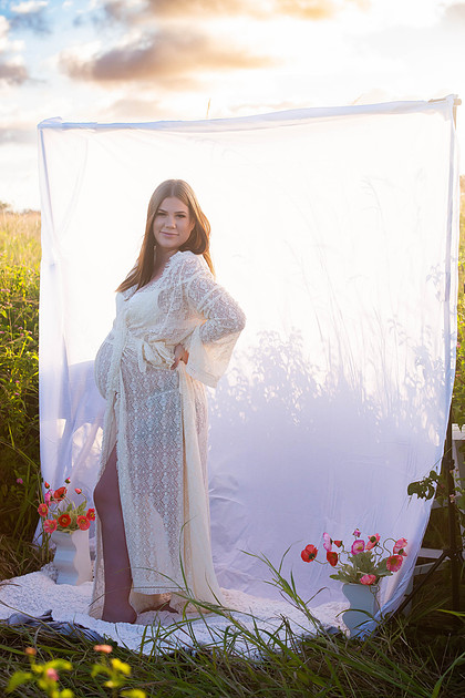 Maternity portrait